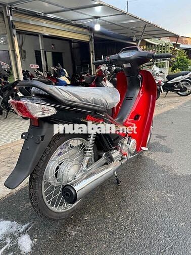Wave 50cc màu Đỏ Mới 100%
