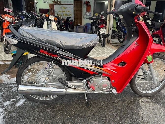 Wave 50cc màu Đỏ Mới 100%