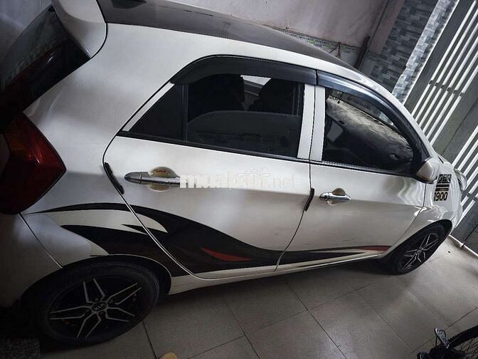 Kia Morning 2015 Số sàn 130.000 km Trắng