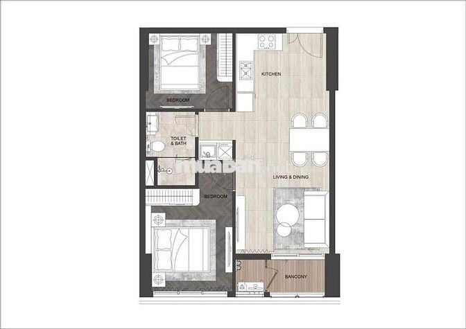 Căn 1PN+1 Regal Complex Tầng 11 Giá CĐT - Vốn Chỉ 10% Ký HĐMB