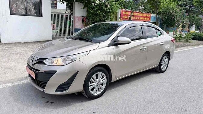 Toyota Vios 2018 E Vàng cát