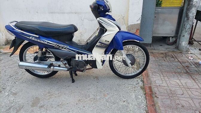 SYM Elegant 50cc Xanh trắng