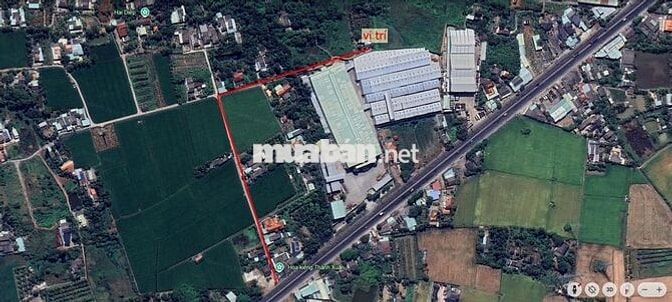 Bán đất Ấp 2, Quốc lộ 1A, Xã Nhựt Chánh, Huyện Bến Lức, Long An