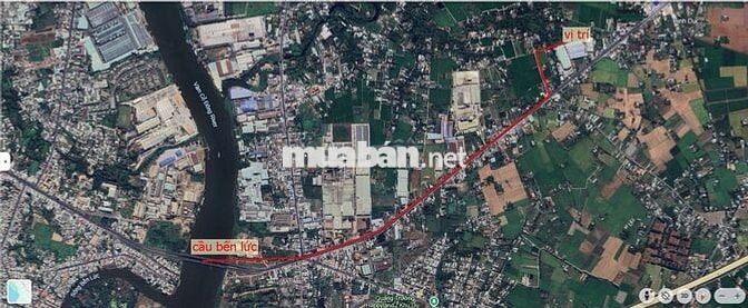 Bán đất Ấp 2, Quốc lộ 1A, Xã Nhựt Chánh, Huyện Bến Lức, Long An