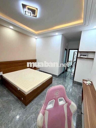 nhà 2 lầu 1 trệt Bình Chuẩn,Thuận An,đầy đủ nội thất,đường 7m đậu ô to