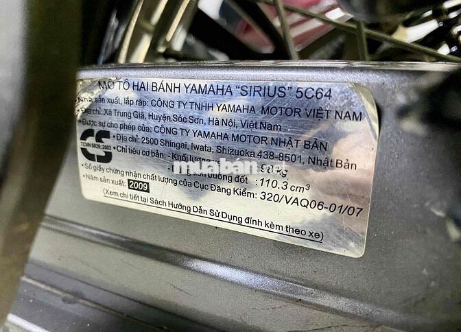 Yamaha Sirius BSTP chính chủ!