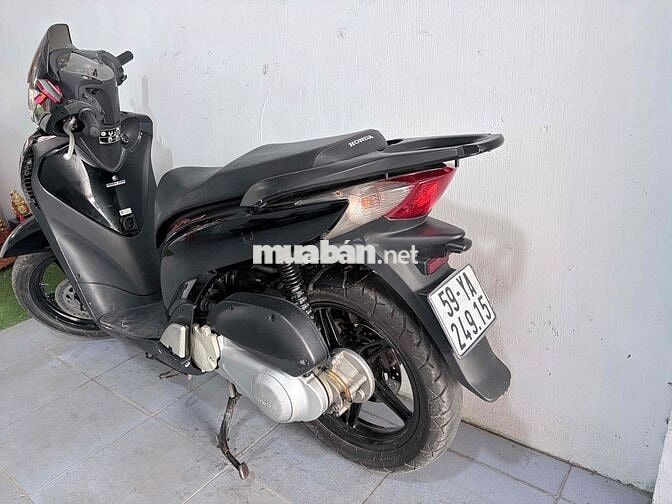 Honda SH 2007 Đen Lên dàn áo 2010