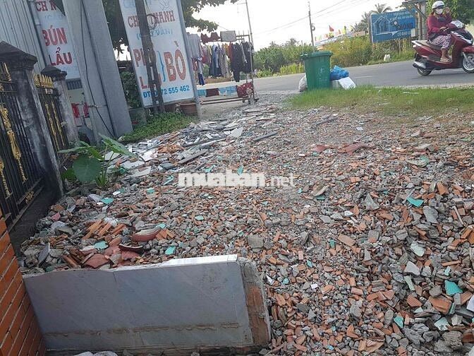 Bán nhà đất mặt tiền QL50, thị trấn Vĩnh Bình Tiền Giang
