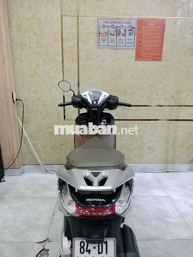 Honda Lead FI 125 2014 Đen Nâu  Máy Bao Êm