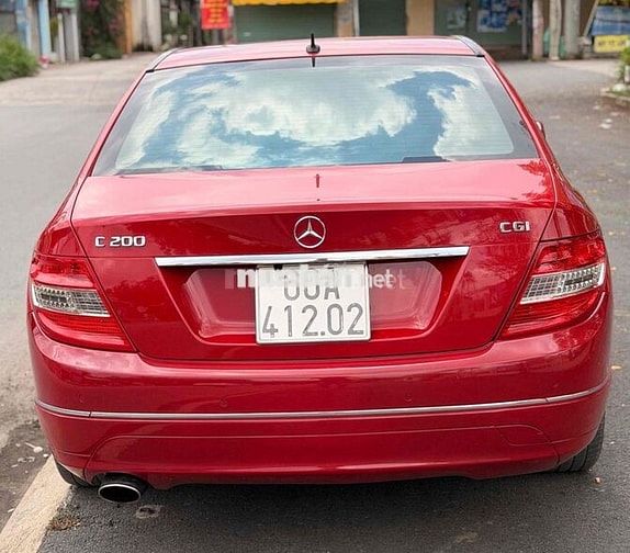 Mercedes-Benz C200 2010 Đỏ 116.000 km