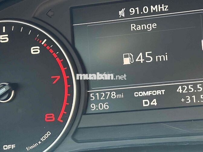 Audi A4 2.0 TFSI 2016 Trắng 82000 km