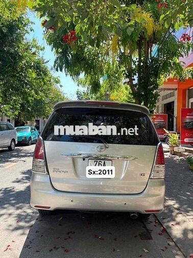 Toyota Innova 2011 Gia đình Bạc