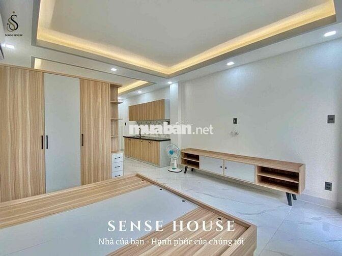 STUDIO TÁCH BẾP | BAN CÔNG | FULL NỘI THẤT CAO CẤP | DT 40M2