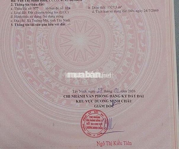 Cần bán đất mặt tiền xe hơi, đường lớn