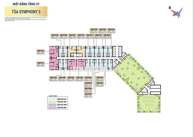 Căn studio trực diện sông Hàn giá chỉ 2,3 tỷ full Chiết khấu