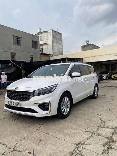 Kia Sedona 3.3FL GATH 2018 mẫu mới 2019 màu trắng