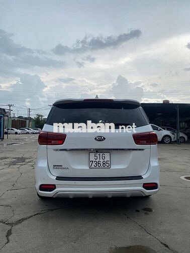 Kia Sedona 3.3FL GATH 2018 mẫu mới 2019 màu trắng