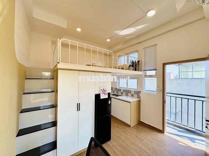 CHO THUÊ PHÒNG GÁC GIÁ RẺ SẴN NỘI THẤT CƠ BẢN CỬA SỔ THOÁNG NGAY AEON