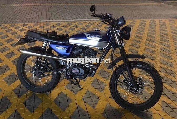 Honda CG125 Xanh dương, Bạc