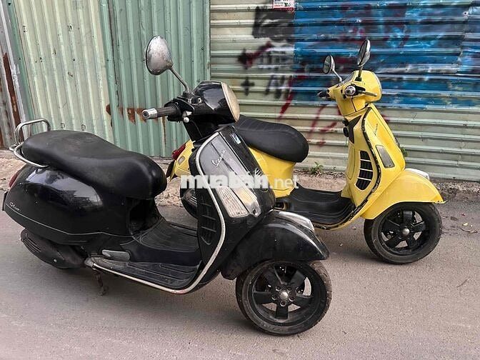 1 cặp piago Vespa GTS Vàng, Đen chính chủ