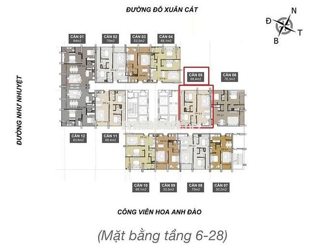 Sam 2PN tầng18, 68,4m2 , view pháo hoa, Full nội thất, Sẵn sổ- 5tỷ599