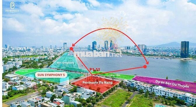 SIÊU PHẨM GÓC VIEW TRỰC DIỆN SÔNG HÀN –  PENINSULA ĐÀ NẴNG