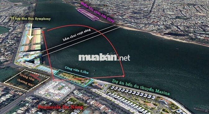 SIÊU PHẨM GÓC VIEW TRỰC DIỆN SÔNG HÀN –  PENINSULA ĐÀ NẴNG