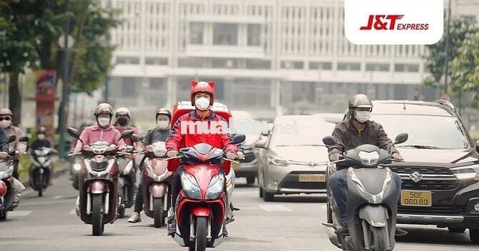 [J&T QUẬN 7] TUYỂN DỤNG SHIPPER, TIỀN VỀ NHƯ MƠ