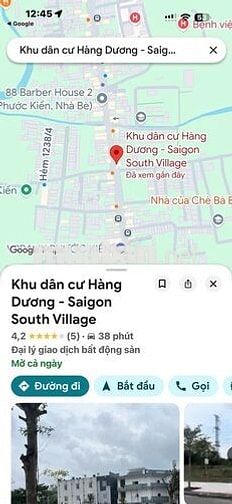 Đất phân lô, KDC Hàng Dương ,5x16m, Lê Văn Lương ,Phước kiểng ,Nhà Bè.