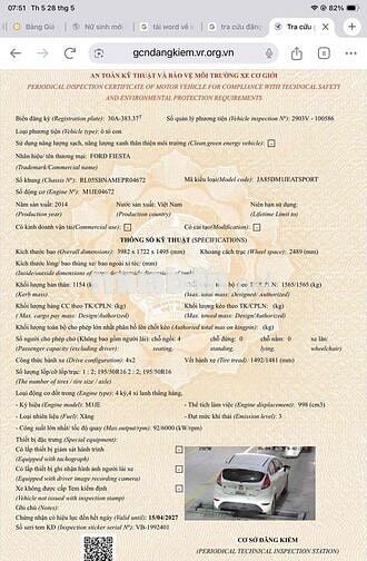 Ford Fiesta 1.0 Tubo 2014 Trắng