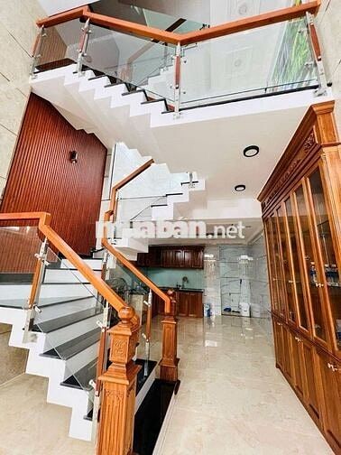 NHÀ THUÊ HẺM Ô TÔ LÝ THÁNH TÔNG,TÂN PHÚ,6PN-5WC-NỘI THẤT ĐẦY ĐỦ 