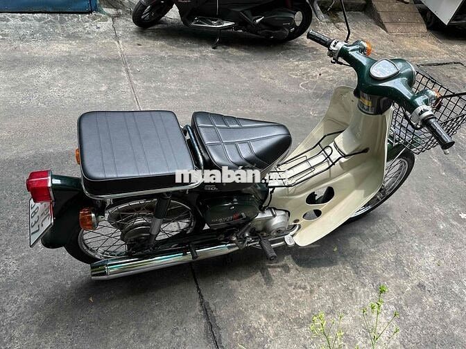 Honda Super Cub 50 1986 Xanh Trắng