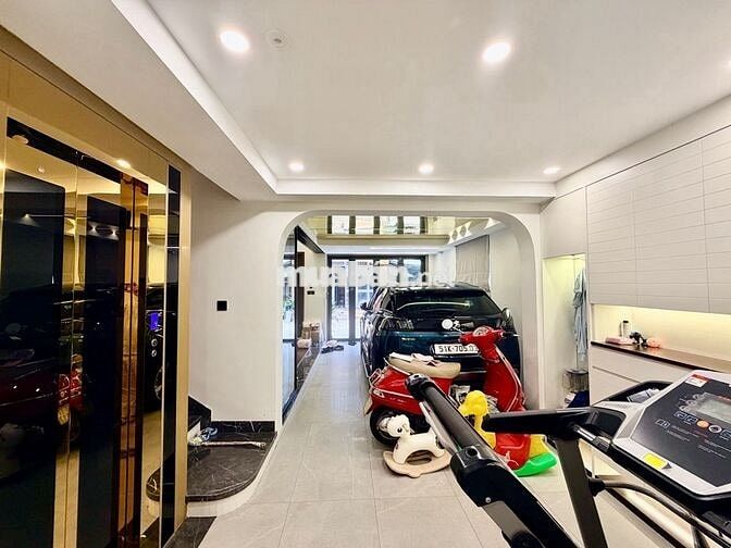 NHÀ MỚI ĐẸP GÒ VẤP  HẺM TO 10m, LÊ QUANG ĐỊNH, DT 60m2, 5 tầng, 13tỷ8