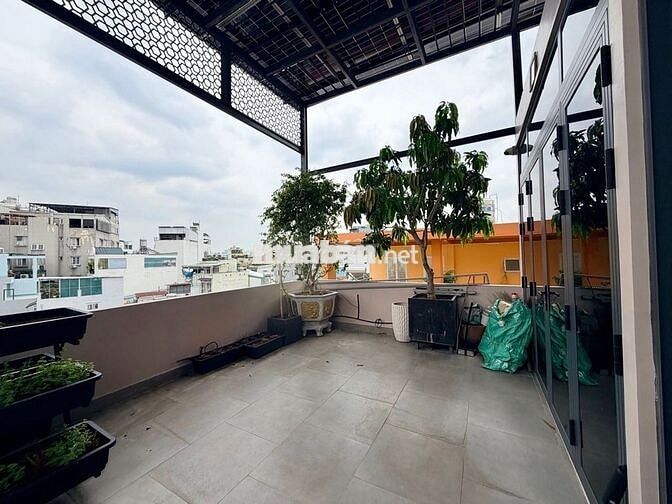 NHÀ MỚI ĐẸP GÒ VẤP  HẺM TO 10m, LÊ QUANG ĐỊNH, DT 60m2, 5 tầng, 13tỷ8
