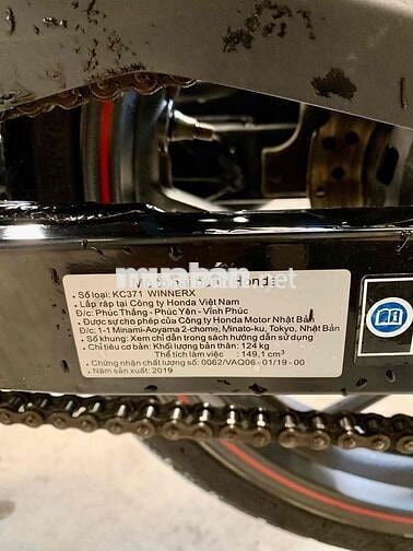 Winner X V2 ABS 2020 Đỏ bạc BSTP Chính Chủ Máy Zin