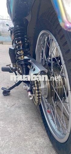 Yamaha Alfa 100 Xanh trắng