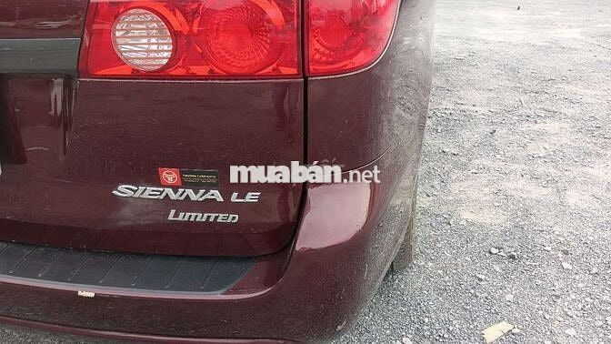 Toyota Sienna LE 2006 Đỏ