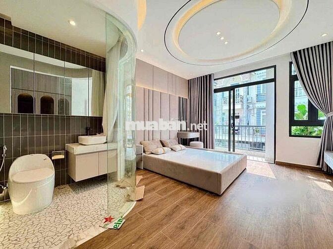 Nhà có Thang Máy full nội thất cao cấp đường xe tải né nhau