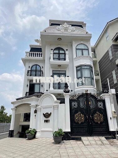 BÁN BIỆT THỰ LÔ GÓC GẦN TRƯỜNG NAM MỸ BÌNH CHÁNH. DT: 163m2 - 5 TẦNG.