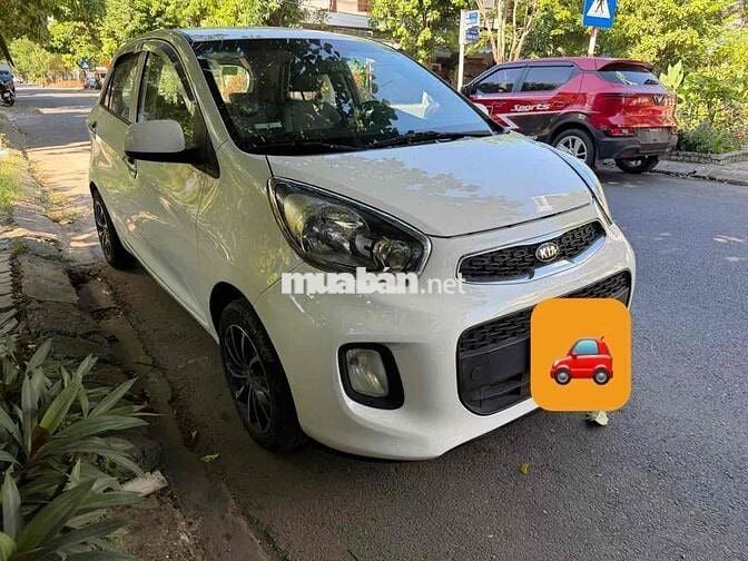 Kia Morning 2016 Trắng Số sàn .