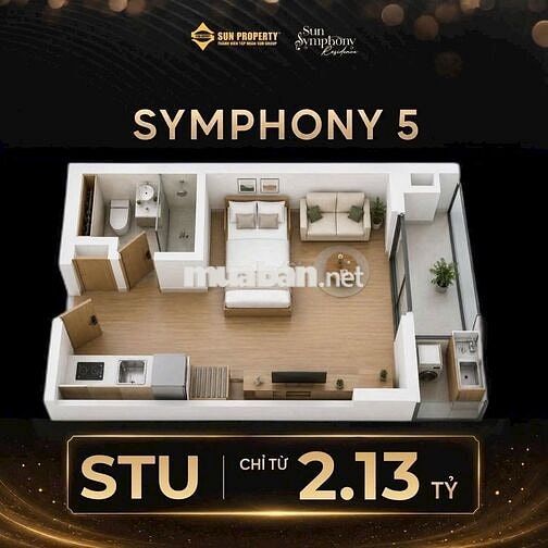 CHÍNH THỨC MỞ BÁN - GIỎ HÀNG ĐỘC QUYỀN SYMPHONY 5 - chỉ từ 2 tỷ