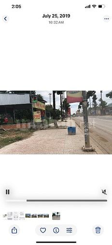 Đất mặt tiền thổ cư khu dân cư 