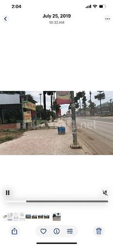 Đất mặt tiền thổ cư khu dân cư 