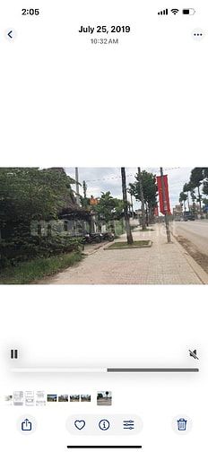 Đất mặt tiền thổ cư khu dân cư 