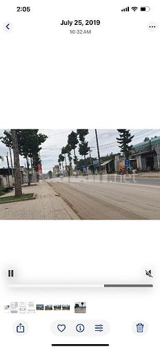 Đất mặt tiền thổ cư khu dân cư 