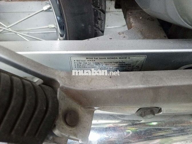 Honda Wave @ 2002 Bạc