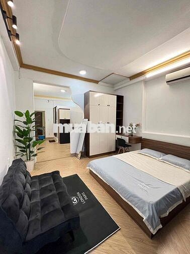 Cho thuê căn studio tách bếp ban công máy giặt riêng full nt ở quận 10