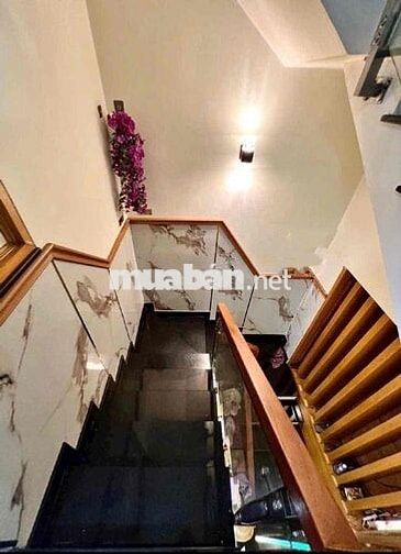 NHÀ ĐẸP 5 TẦNG PHẠM ĐĂNG GIẢNG- 2 MẶT HẺM XE HƠI- DTSD 152M2- NỞ HẬU