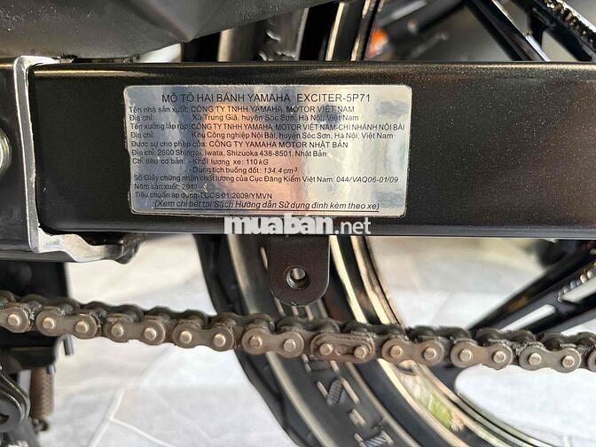 Yamaha Exciter 5P71 2010 Vàng