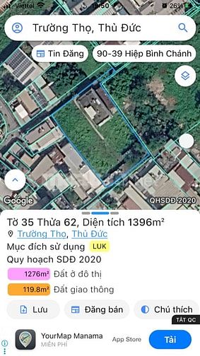 Bán Đất Xây Nhà trọ Căn Hộ Dịch Vụ 